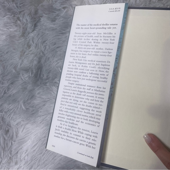 Robin Cook Marker Signed Copy Autographed Book - Picture 2 of 5